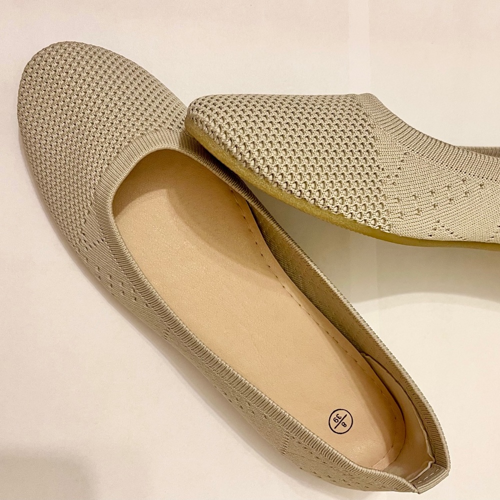 HEAWISH Comfortable Round Toe Flats Shoes Women, Slip On Ballet Flats for Women,